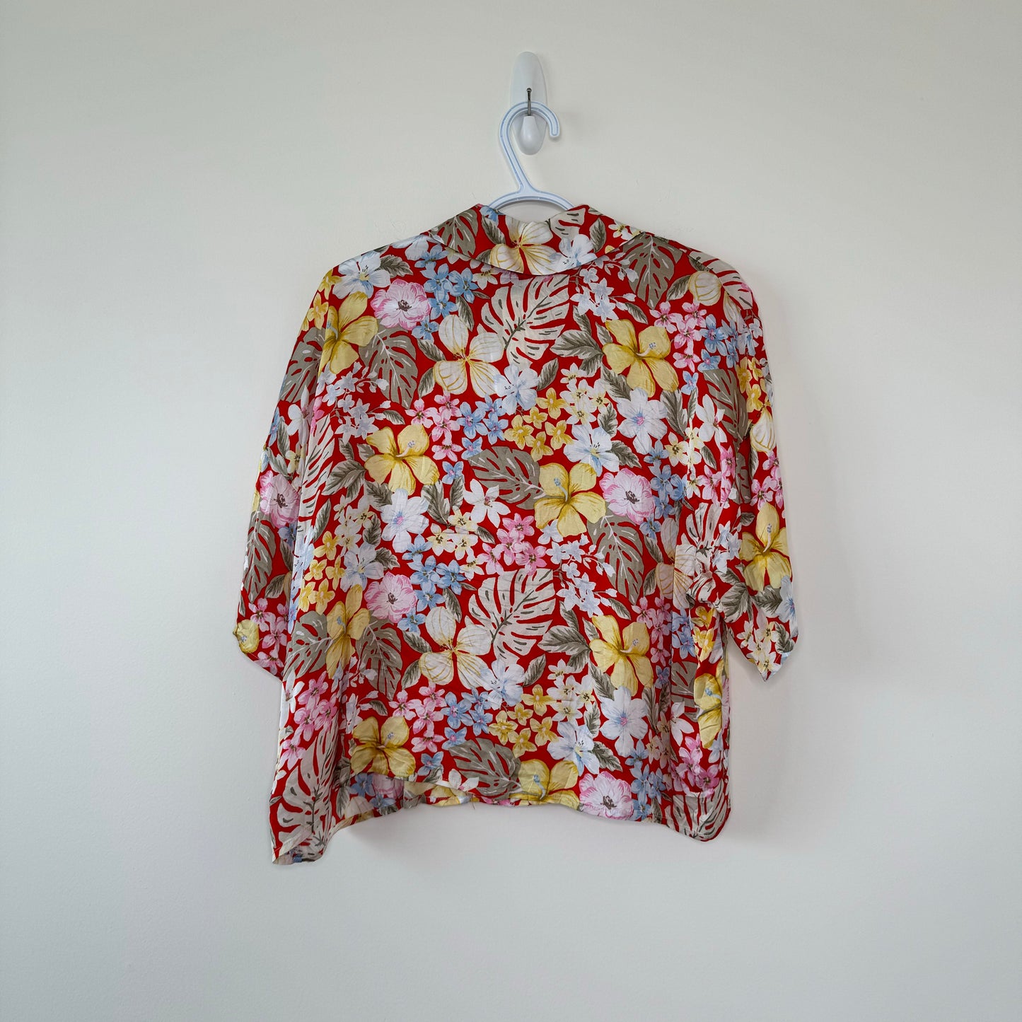 Boxy Floral Blouse (2X) NWT