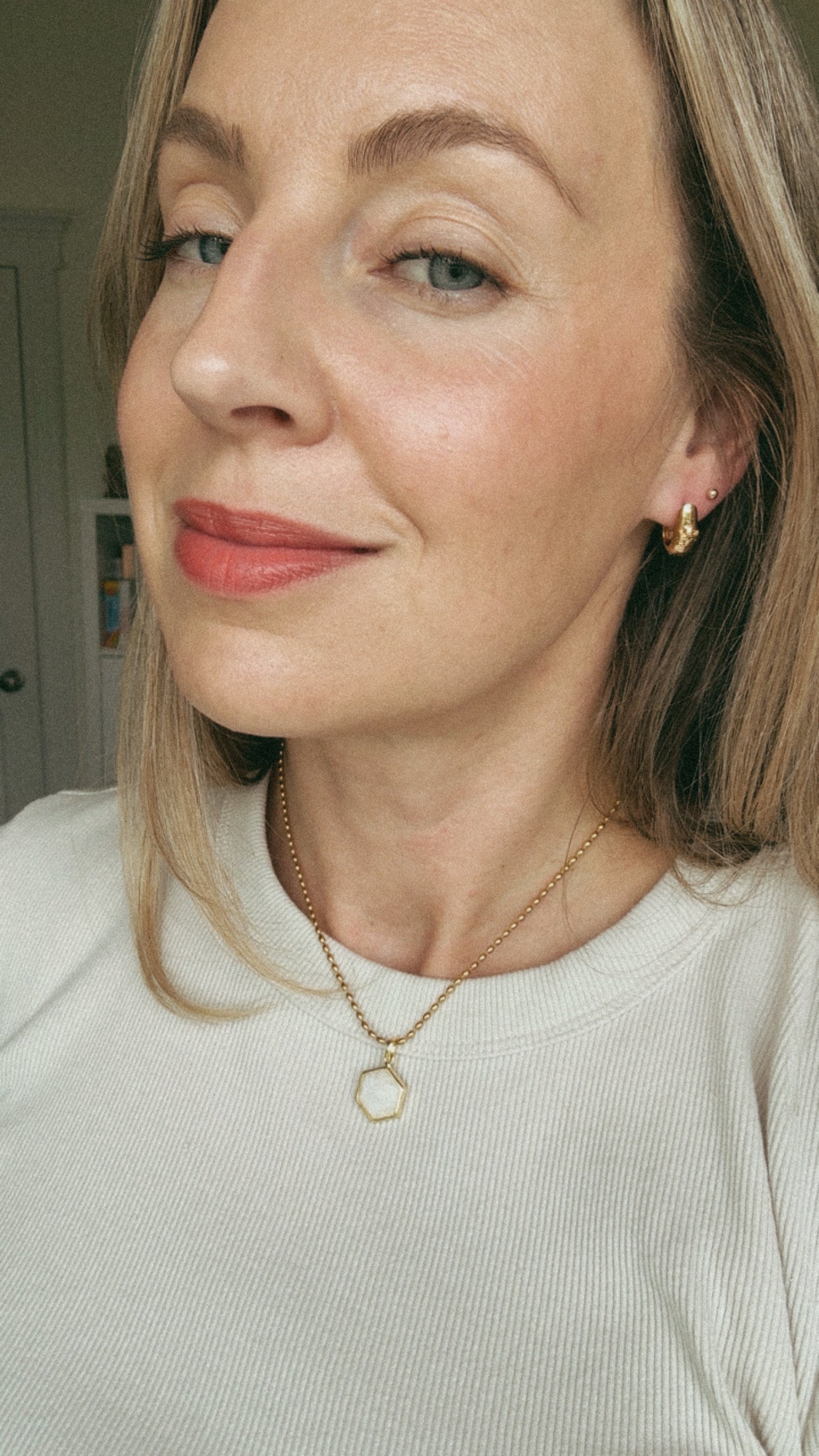 Tory Burch Gold Huggie Earrings