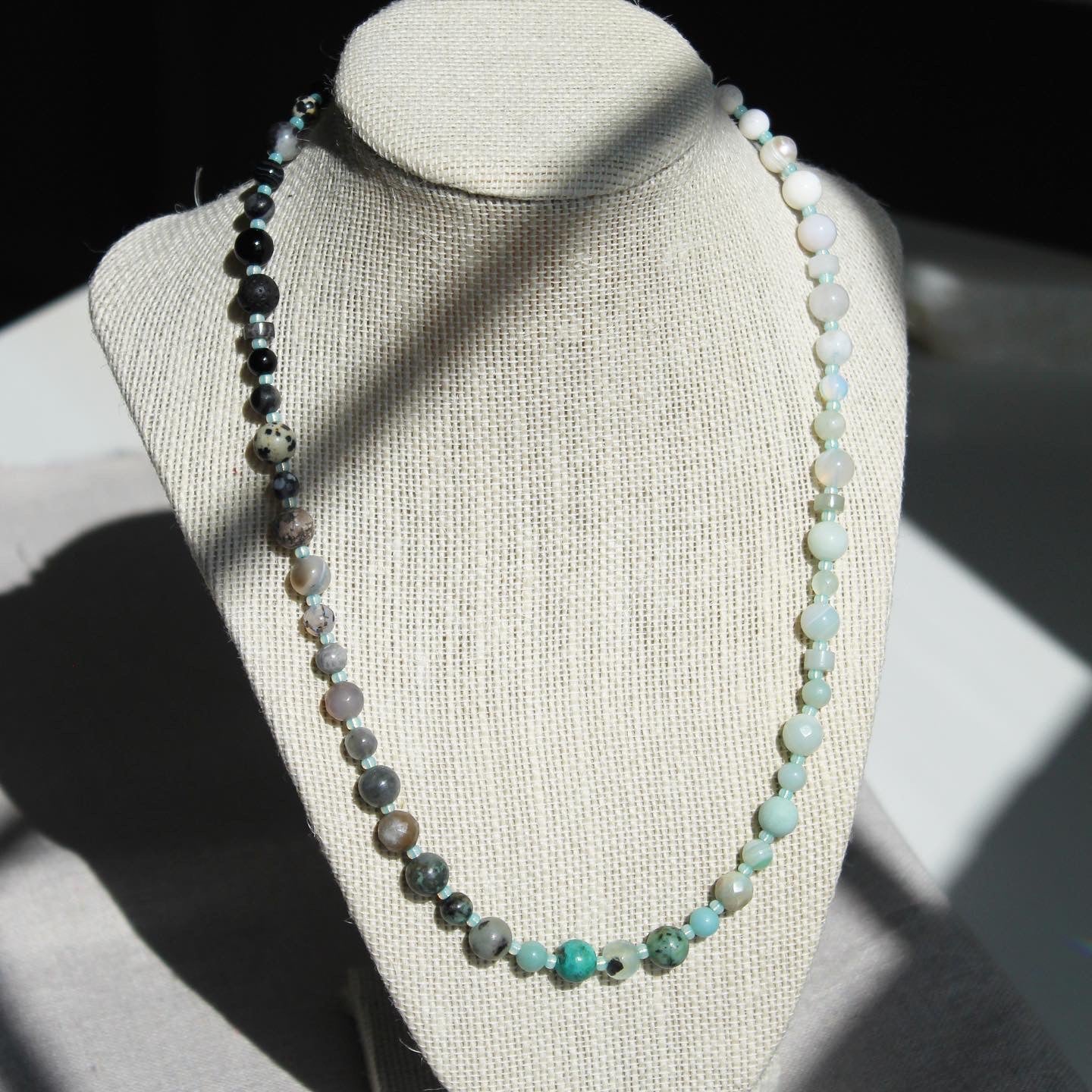 Nebula Gemstone Necklace