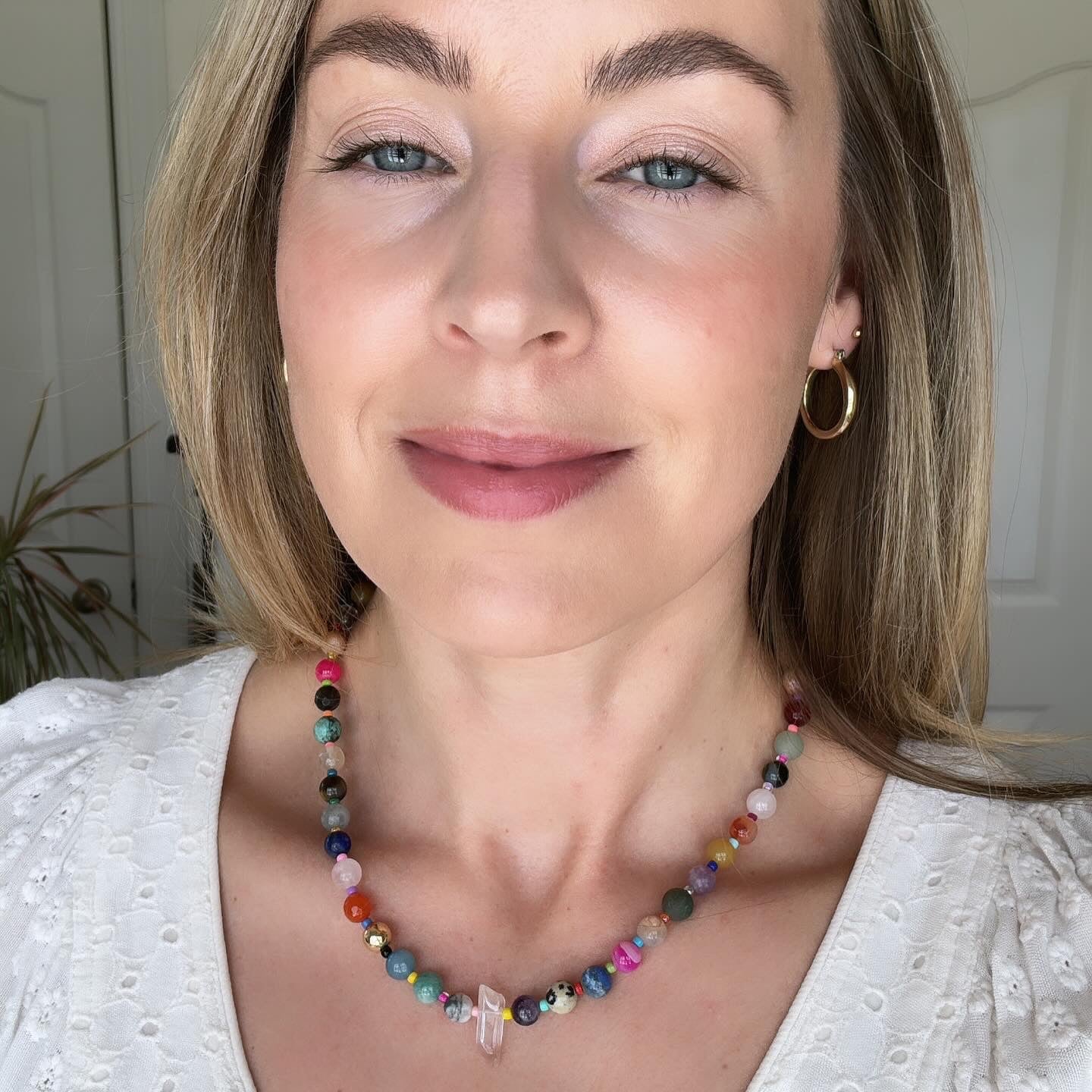 Happy Vibes Gemstone Necklace