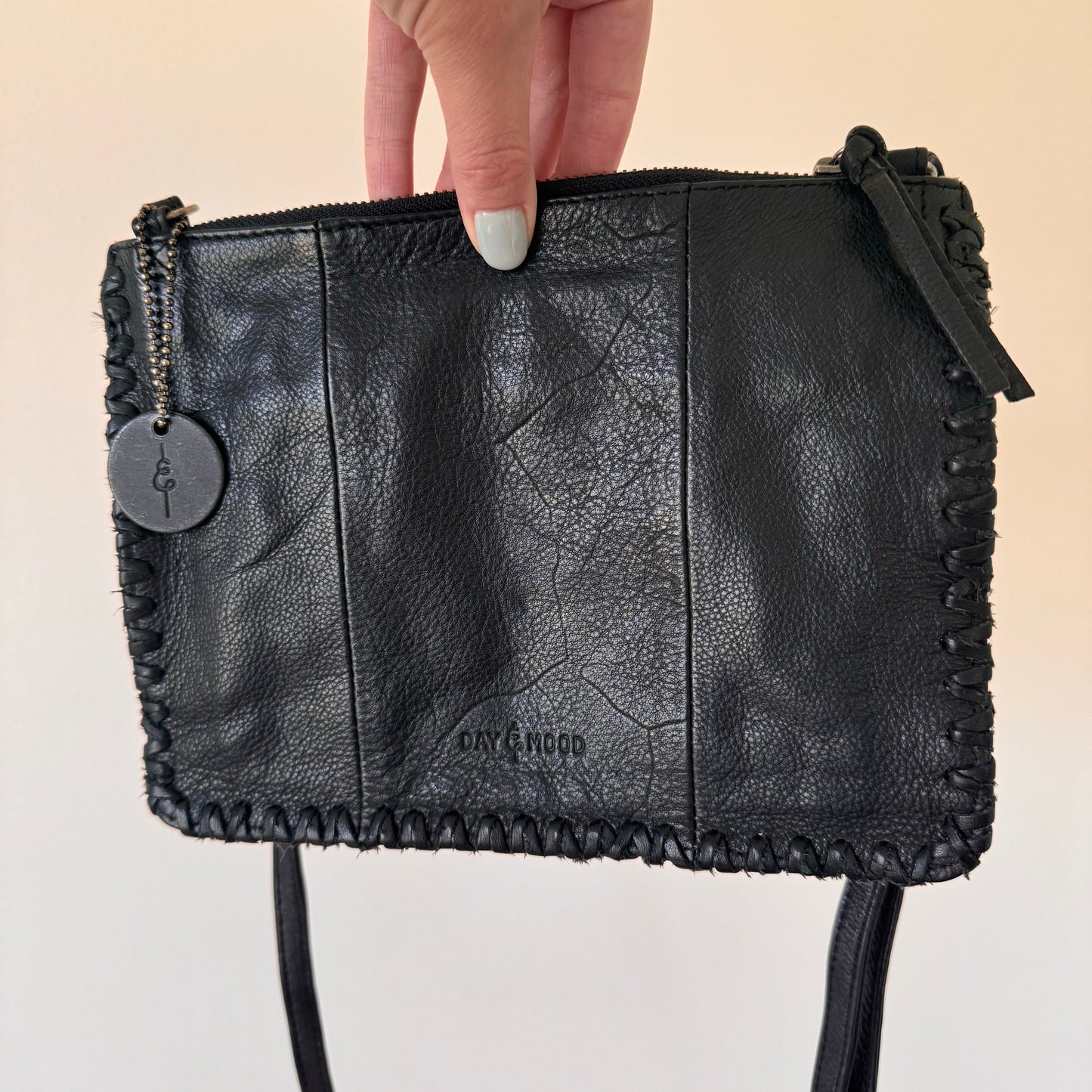 Anthropologie Day & Mood Genuine Leather Pixie Crossbody Bag