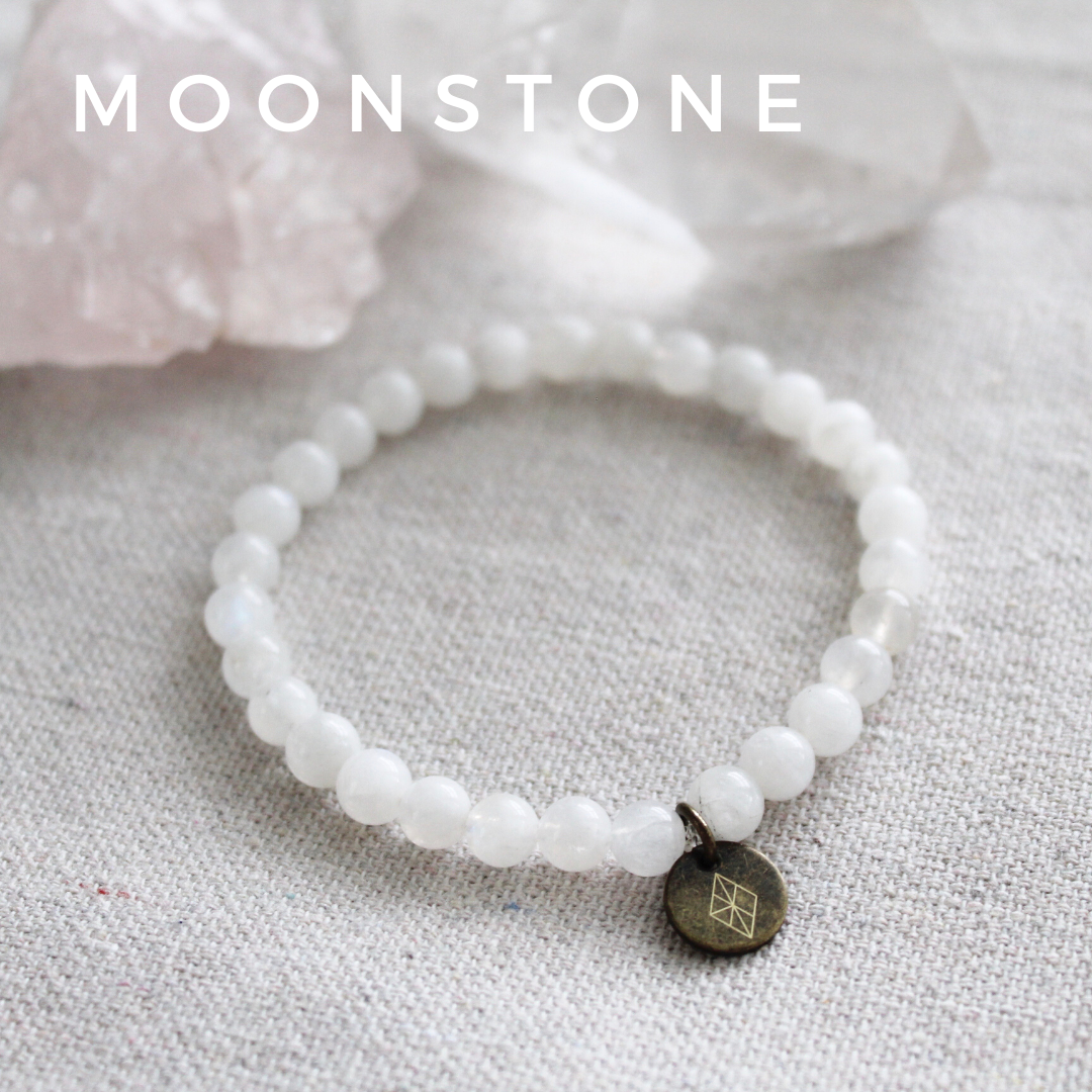 Moonstone Stacking Bracelet