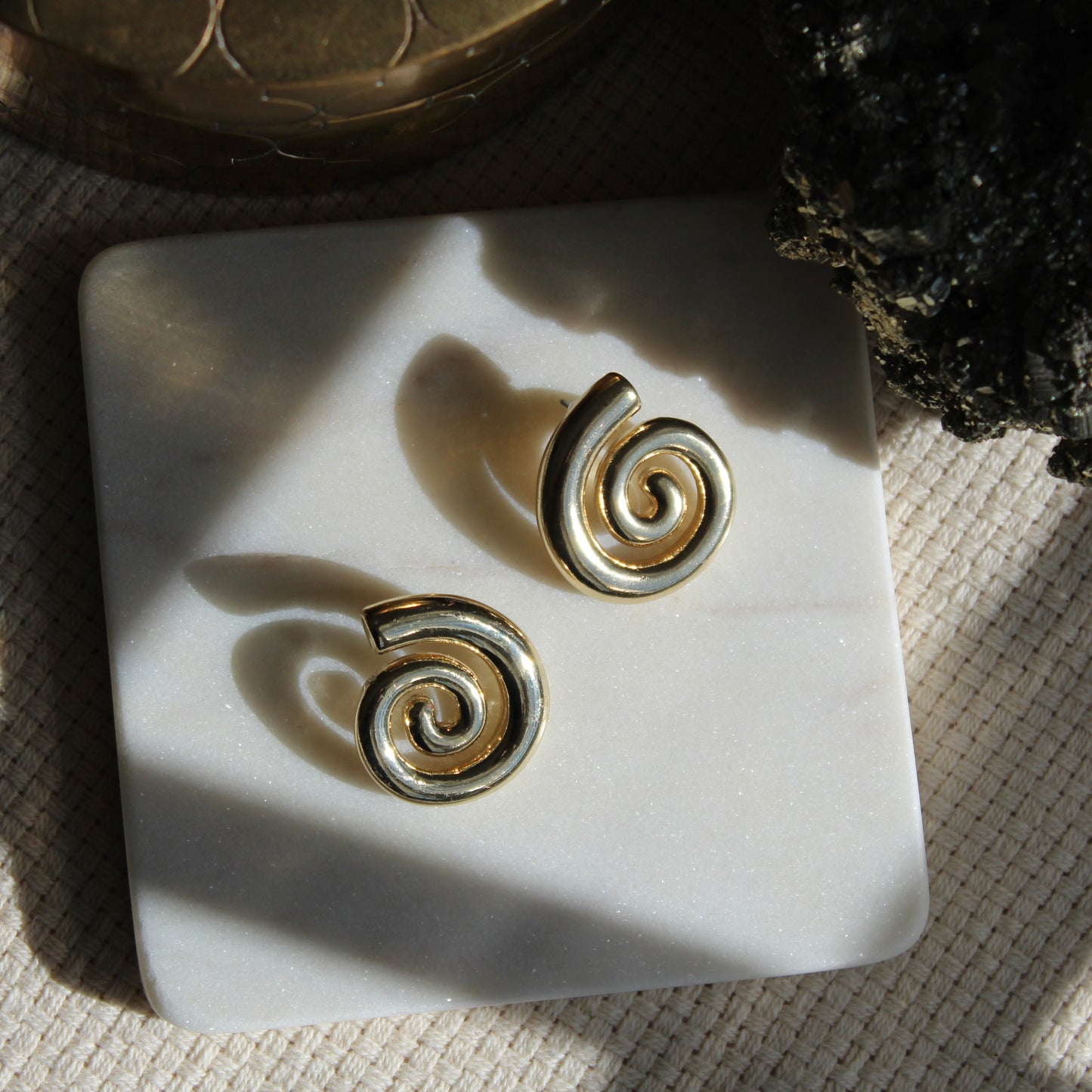 Gold Hypnotic Earrings