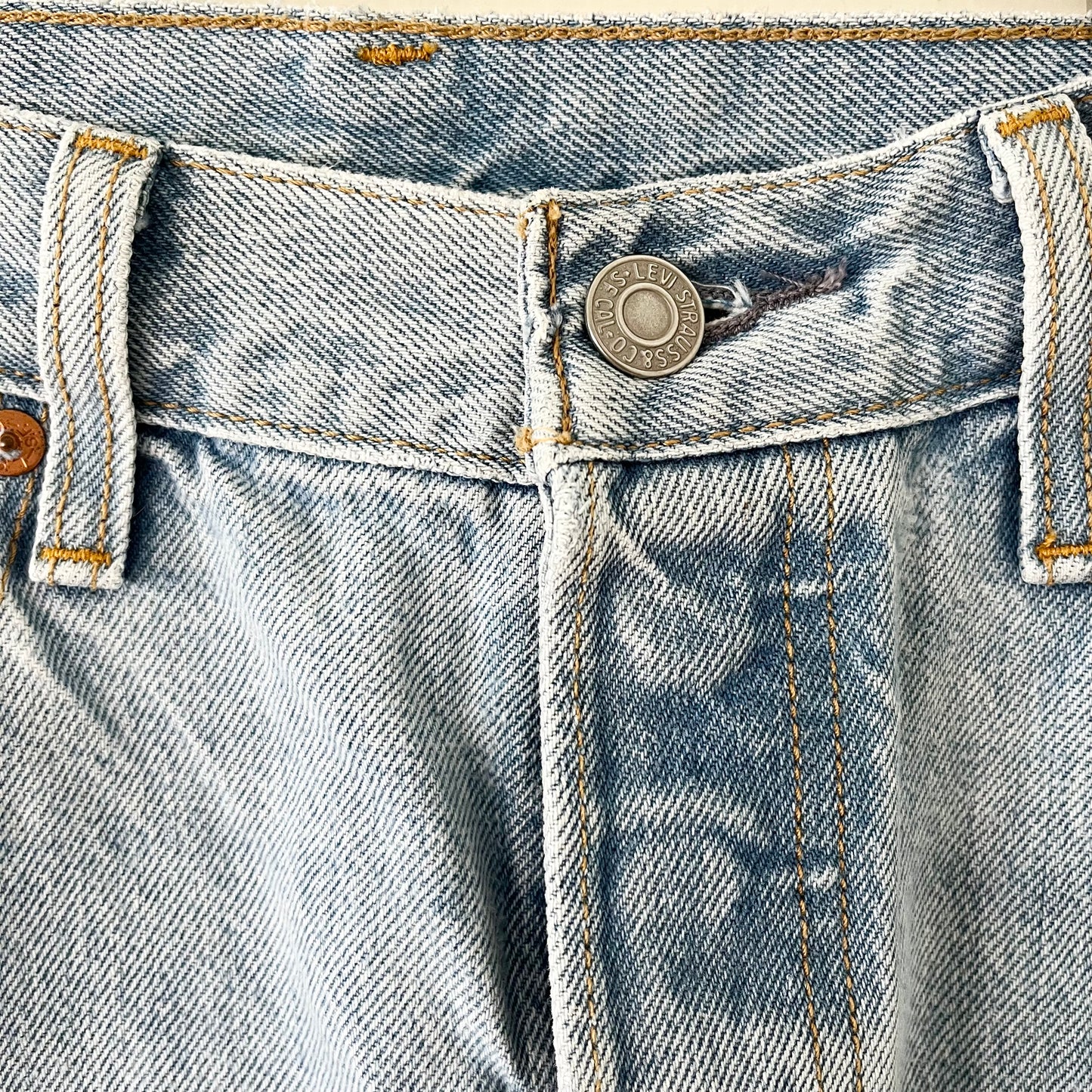 Levi's Distressed Jeans (15" across waist)