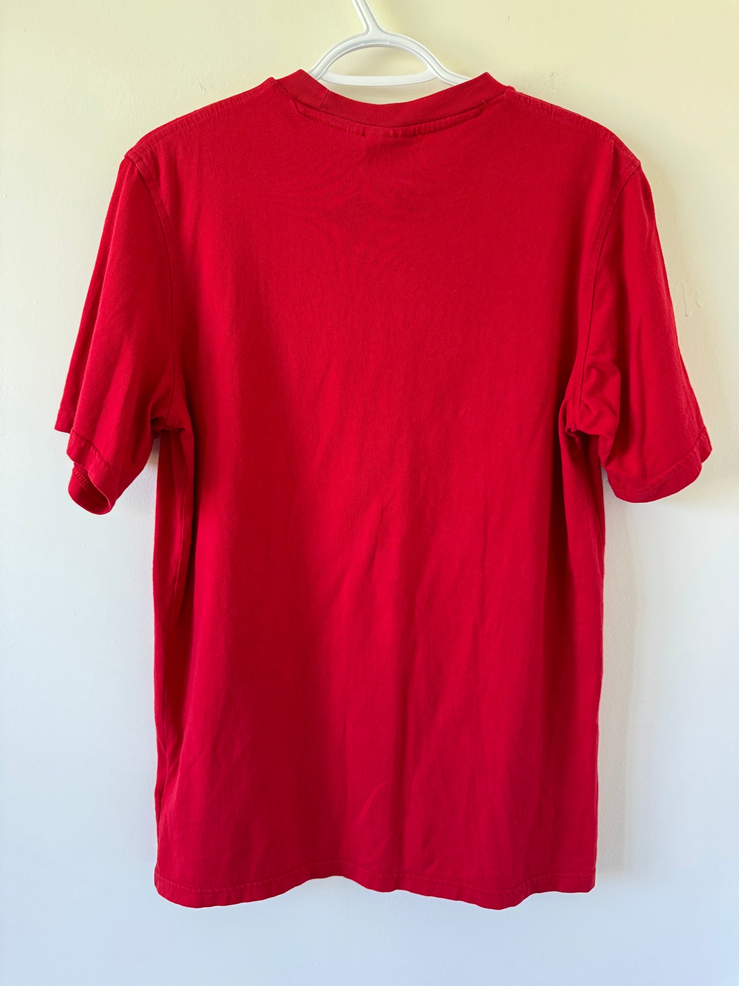 Adidas Adicolor Classic Red Trefoil Tee (S)