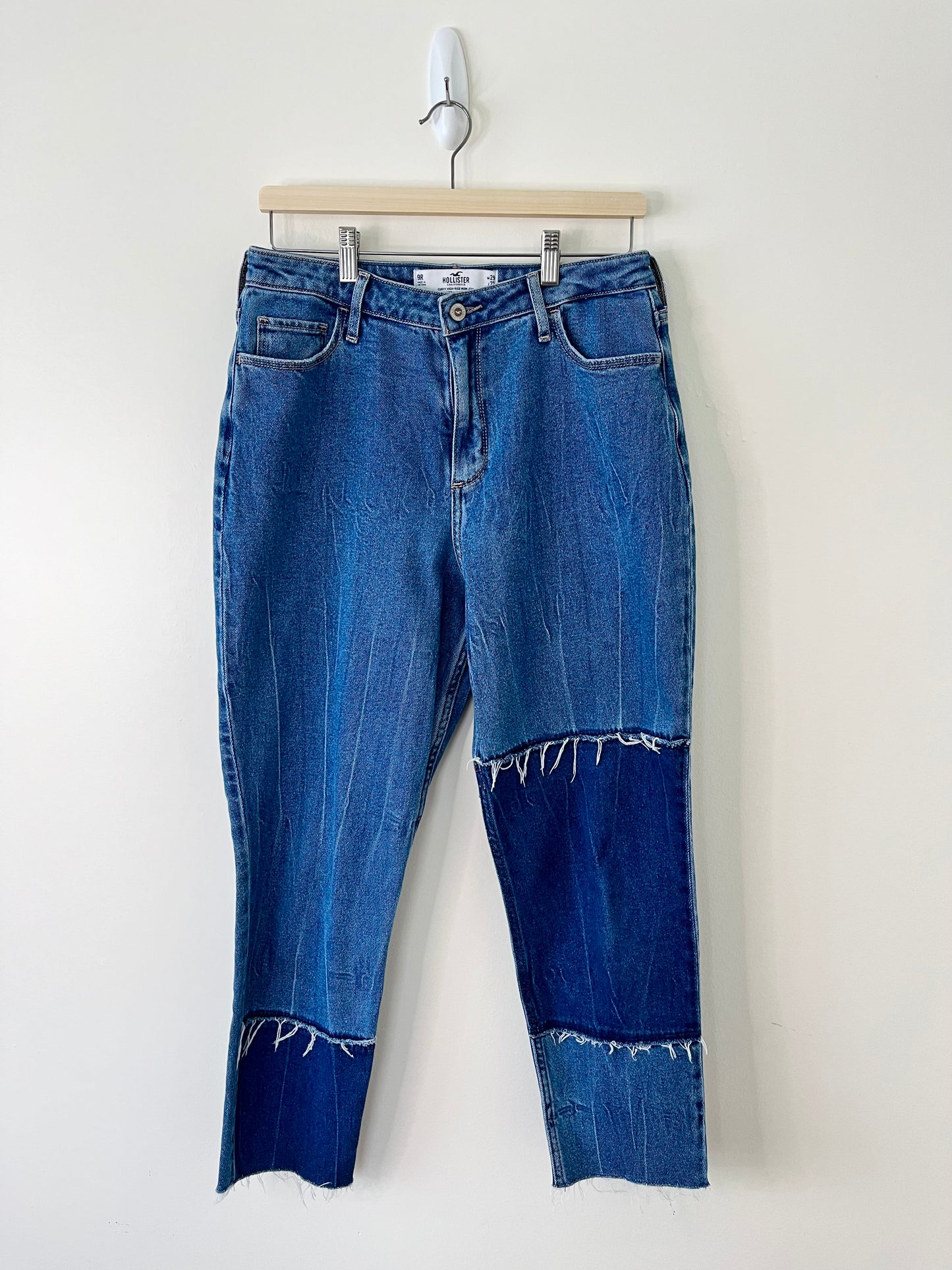 Hollister Patchwork Jeans (15.5" across waist)