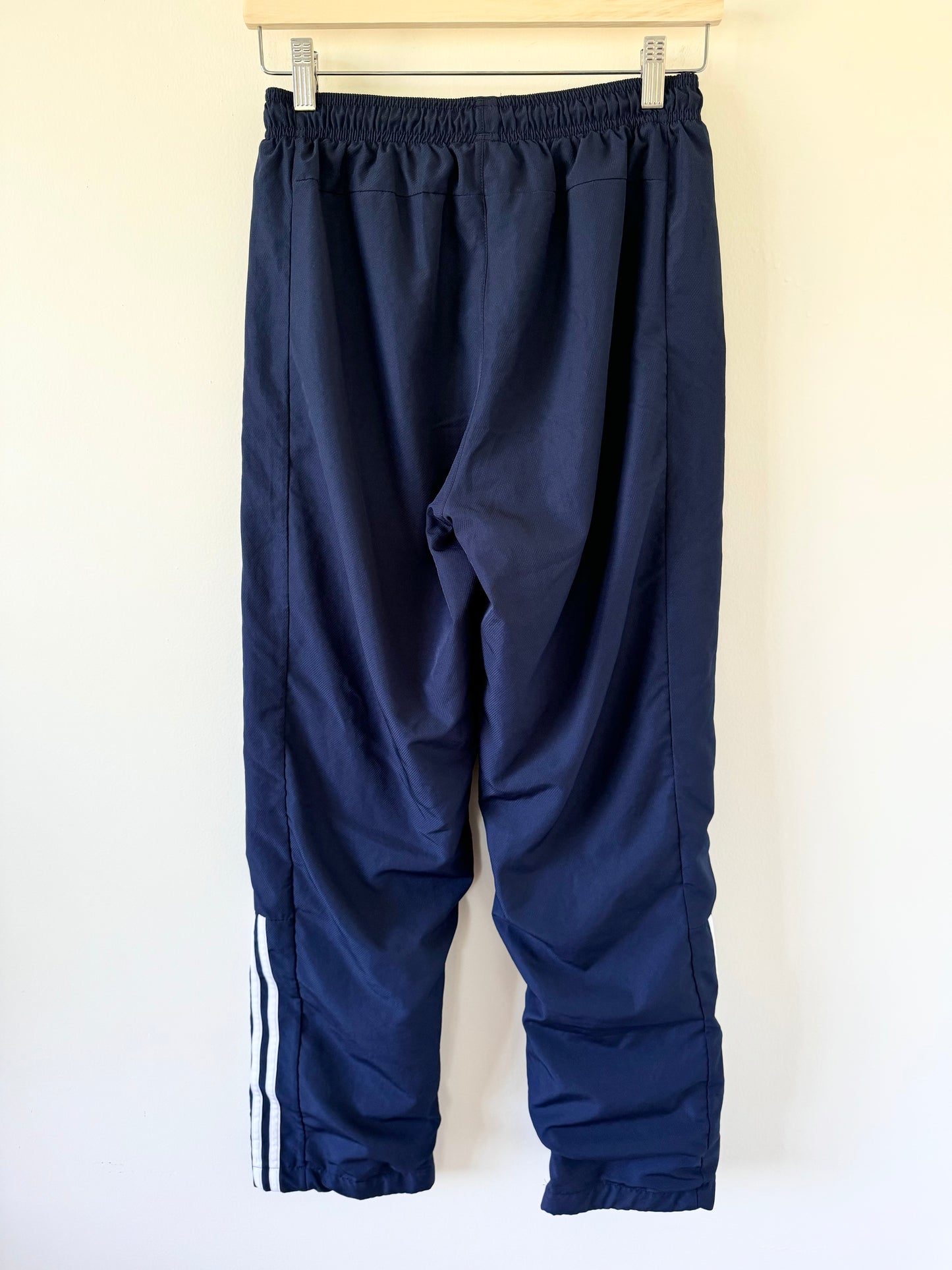 Adidas Vintage 90's 3-Stripes Windbreaker Track Pants (S)