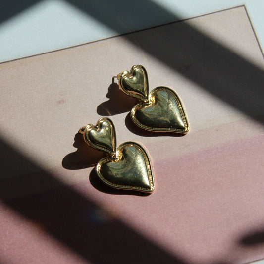 Heart of Gold Earrings